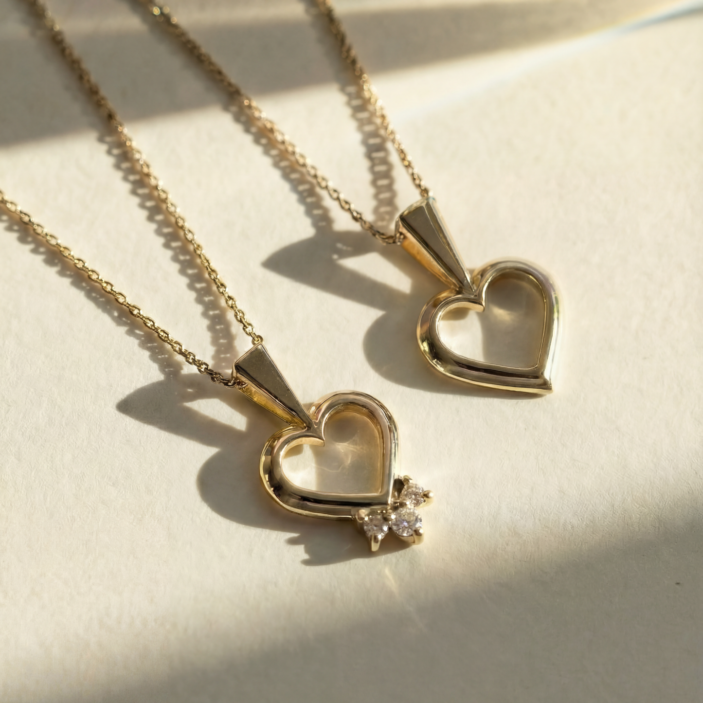 Not Just a Heart Diamond Necklace