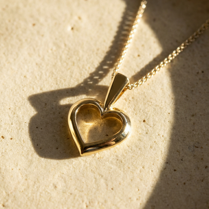 Not Just a Heart Necklace
