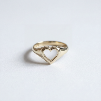 Not Just a Heart Signet Ring