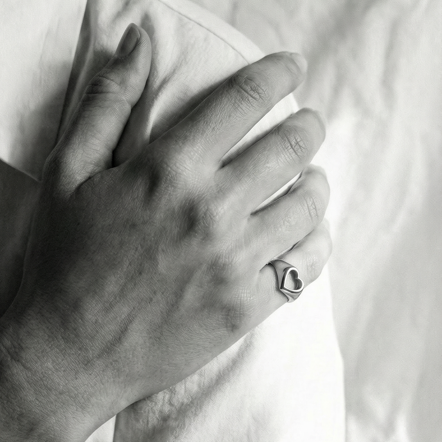 Not Just a Heart Signet Ring