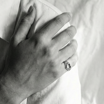 Not Just a Heart Signet Ring