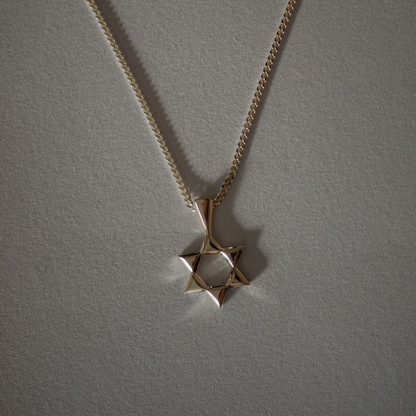 Star of David necklace