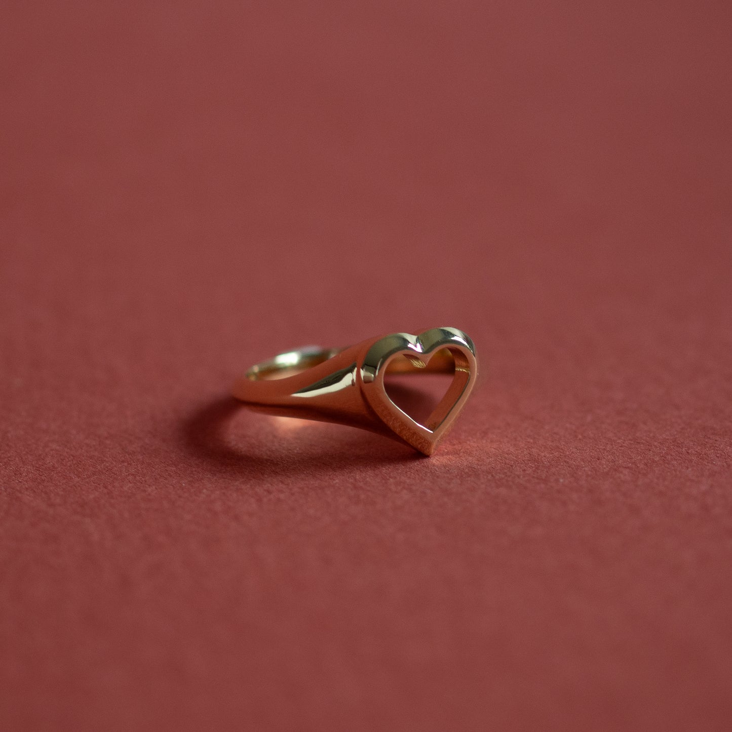 Not Just a Heart Signet Ring