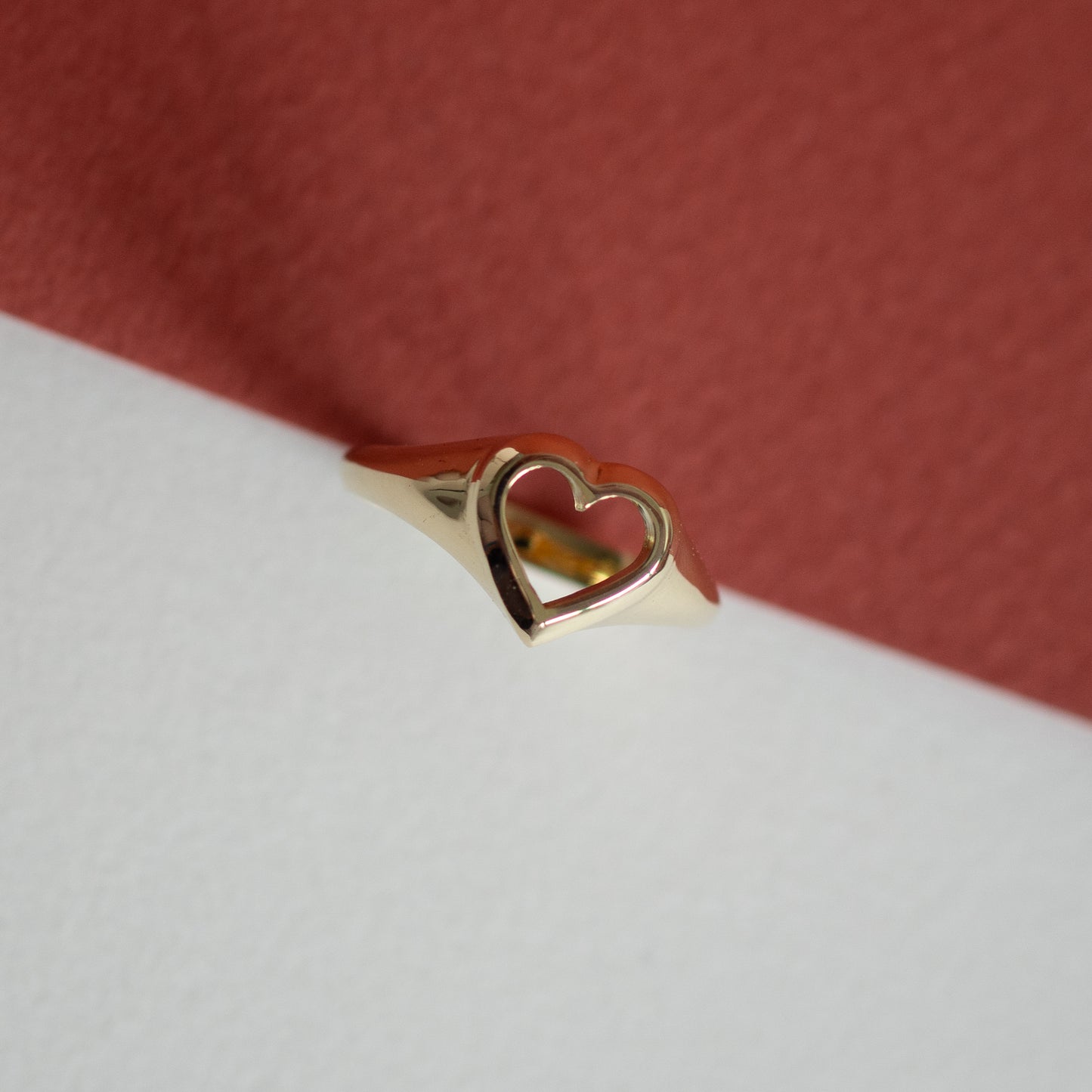 Not Just a Heart Signet Ring