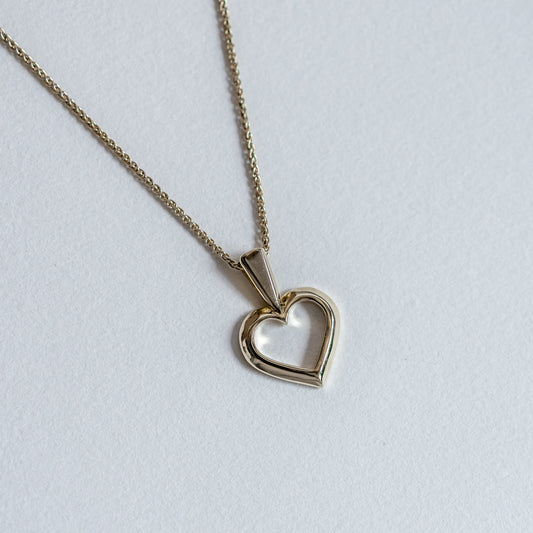 Not Just a Heart Necklace