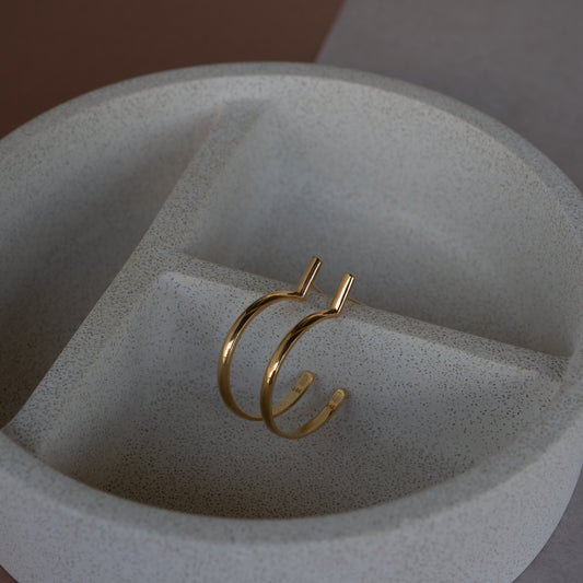 Modern gipsy earrings