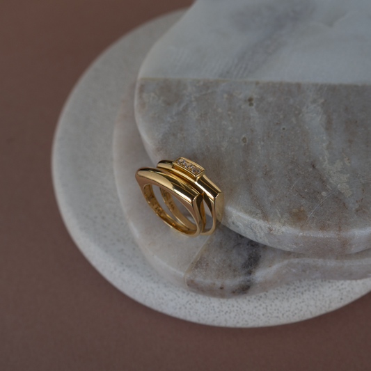 The Iconic Stack: Best Ring Ever & Diamond Duo